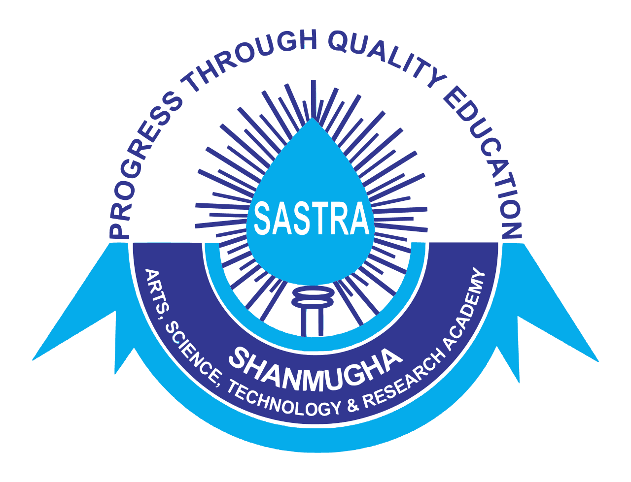 Sastra deemed university logo